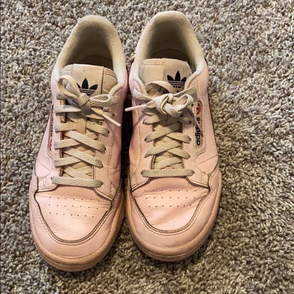 Girls pink Adidas